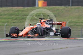 World © Octane Photographic Ltd. Formula 1 - Winter Test 2. Fernando Alonso - McLaren Honda MCL32. Circuit de Barcelona-Catalunya. Wednesday 8th March 2017. Digital Ref:1785CB1D5817
