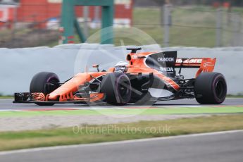 World © Octane Photographic Ltd. Formula 1 - Winter Test 2. Fernando Alonso - McLaren Honda MCL32. Circuit de Barcelona-Catalunya. Wednesday 8th March 2017. Digital Ref:1785CB1D5821