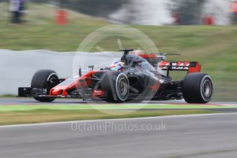 World © Octane Photographic Ltd. Formula 1 - Winter Test 2. Romain Grosjean - Haas F1 Team VF-17. Circuit de Barcelona-Catalunya. Wednesday 8th March 2017. Digital Ref:1785CB1D5866