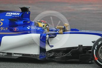 World © Octane Photographic Ltd. Formula 1 - Winter Test 2. Pascal Wehrlein – Sauber F1 Team C36. Circuit de Barcelona-Catalunya. Wednesday 8th March 2017. Digital Ref:1785CB1D5882