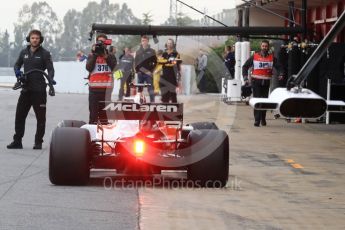 World © Octane Photographic Ltd. Formula 1 - Winter Test 2. Fernando Alonso - McLaren Honda MCL32. Circuit de Barcelona-Catalunya. Wednesday 8th March 2017. Digital Ref: 1785LB1D3805