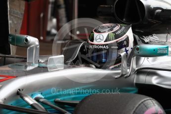 World © Octane Photographic Ltd. Formula 1 - Winter Test 2. Valtteri Bottas - Mercedes AMG Petronas F1 W08 EQ Energy+. Circuit de Barcelona-Catalunya. Wednesday 8th March 2017. Digital Ref: 1785LB1D3856