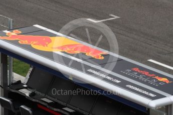 World © Octane Photographic Ltd. Formula 1 - Winter Test 2. Red Bull Racing logo. Circuit de Barcelona-Catalunya. Wednesday 8th March 2017. Digital Ref: 1785LB1D3880