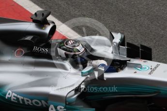 World © Octane Photographic Ltd. Formula 1 - Winter Test 2. Valtteri Bottas - Mercedes AMG Petronas F1 W08 EQ Energy+. Circuit de Barcelona-Catalunya. Wednesday 8th March 2017. Digital Ref: 1785LB1D3988