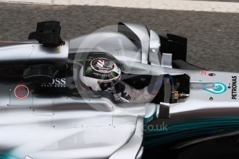 World © Octane Photographic Ltd. Formula 1 - Winter Test 2. Valtteri Bottas - Mercedes AMG Petronas F1 W08 EQ Energy+. Circuit de Barcelona-Catalunya. Wednesday 8th March 2017. Digital Ref: 1785LB1D3999