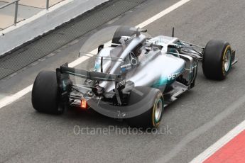 World © Octane Photographic Ltd. Formula 1 - Winter Test 2. Valtteri Bottas - Mercedes AMG Petronas F1 W08 EQ Energy+. Circuit de Barcelona-Catalunya. Wednesday 8th March 2017. Digital Ref: 1785LB1D4009