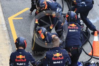 World © Octane Photographic Ltd. Formula 1 - Winter Test 2. Max Verstappen - Red Bull Racing RB13. Circuit de Barcelona-Catalunya. Wednesday 8th March 2017. Digital Ref: 1785LB1D4046