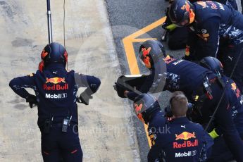 World © Octane Photographic Ltd. Formula 1 - Winter Test 2. Max Verstappen - Red Bull Racing RB13. Circuit de Barcelona-Catalunya. Wednesday 8th March 2017. Digital Ref: 1785LB1D4054