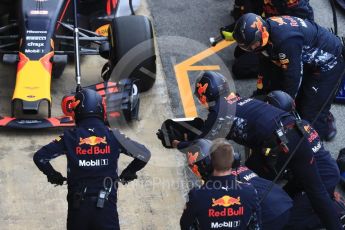 World © Octane Photographic Ltd. Formula 1 - Winter Test 2. Max Verstappen - Red Bull Racing RB13. Circuit de Barcelona-Catalunya. Wednesday 8th March 2017. Digital Ref: 1785LB1D4055