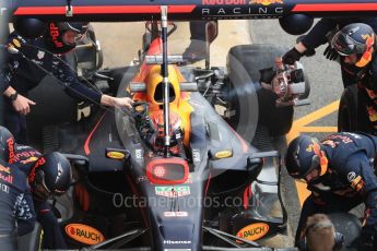 World © Octane Photographic Ltd. Formula 1 - Winter Test 2. Max Verstappen - Red Bull Racing RB13. Circuit de Barcelona-Catalunya. Wednesday 8th March 2017. Digital Ref: 1785LB1D4071