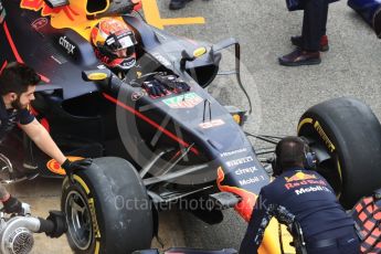 World © Octane Photographic Ltd. Formula 1 - Winter Test 2. Max Verstappen - Red Bull Racing RB13. Circuit de Barcelona-Catalunya. Wednesday 8th March 2017. Digital Ref: 1785LB1D4109