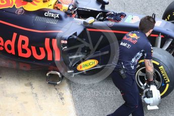 World © Octane Photographic Ltd. Formula 1 - Winter Test 2. Max Verstappen - Red Bull Racing RB13. Circuit de Barcelona-Catalunya. Wednesday 8th March 2017. Digital Ref: 1785LB1D4118