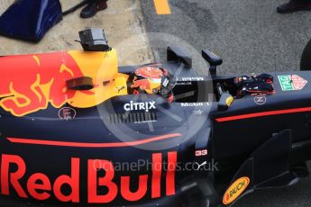 World © Octane Photographic Ltd. Formula 1 - Winter Test 2. Max Verstappen - Red Bull Racing RB13. Circuit de Barcelona-Catalunya. Wednesday 8th March 2017. Digital Ref: 1785LB1D4125