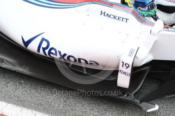 World © Octane Photographic Ltd. Formula 1 - Winter Test 2. Felipe Massa - Williams Martini Racing FW40. Circuit de Barcelona-Catalunya. Wednesday 8th March 2017. Digital Ref: 1785LB1D4151