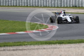 World © Octane Photographic Ltd. Formula 1 - Winter Test 2. Lance Stroll - Williams Martini Racing FW40. Circuit de Barcelona-Catalunya. Wednesday 8th March 2017. Digital Ref: 1785LB1D4354