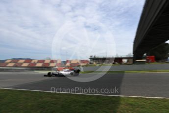 World © Octane Photographic Ltd. Formula 1 - Winter Test 2. Lance Stroll - Williams Martini Racing FW40. Circuit de Barcelona-Catalunya. Wednesday 8th March 2017. Digital Ref: 1785LB1D4728