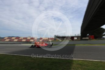 World © Octane Photographic Ltd. Formula 1 - Winter Test 2. Kimi Raikkonen - Scuderia Ferrari SF70H. Circuit de Barcelona-Catalunya. Wednesday 8th March 2017. Digital Ref: 1785LB1D4738