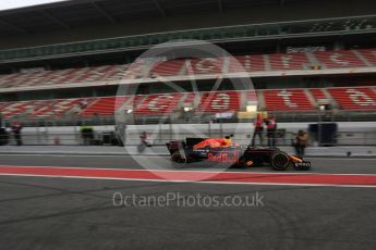 World © Octane Photographic Ltd. Formula 1 - Winter Test 2. Max Verstappen - Red Bull Racing RB13. Circuit de Barcelona-Catalunya. Wednesday 8th March 2017. Digital Ref: 1785LB5D9561