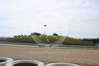 World © Octane Photographic Ltd. Formula 1 - Winter Test 2. Sergio Perez - Sahara Force India VJM10. Circuit de Barcelona-Catalunya. Wednesday 8th March 2017. Digital Ref: 1785LB5D9633