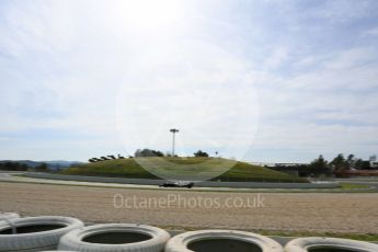 World © Octane Photographic Ltd. Formula 1 - Winter Test 2. Sergio Perez - Sahara Force India VJM10. Circuit de Barcelona-Catalunya. Wednesday 8th March 2017. Digital Ref: 1785LB5D9644