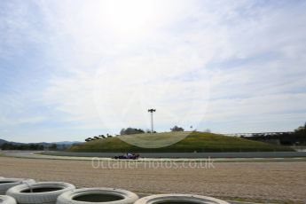 World © Octane Photographic Ltd. Formula 1 - Winter Test 2. Carlos Sainz - Scuderia Toro Rosso STR12. Circuit de Barcelona-Catalunya. Wednesday 8th March 2017. Digital Ref: 1785LB5D9664