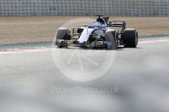 World © Octane Photographic Ltd. Formula 1 - Winter Test 2. Marcus Ericsson – Sauber F1 Team C36. Circuit de Barcelona-Catalunya. Wednesday 8th March 2017. Digital Ref: 1785LB5D9733