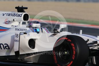 World © Octane Photographic Ltd. Formula 1 - Winter Test 2. Lance Stroll - Williams Martini Racing FW40. Circuit de Barcelona-Catalunya. Thursday 9th March 2017. Digital Ref:1786CB1D2519