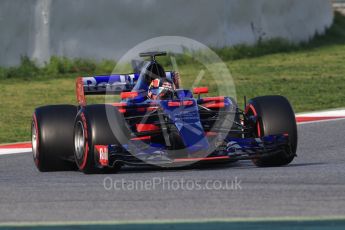 World © Octane Photographic Ltd. Formula 1 - Winter Test 2. Daniil Kvyat - Scuderia Toro Rosso STR12. Circuit de Barcelona-Catalunya. Thursday 9th March 2017. Digital Ref:1786CB1D2616