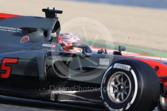 World © Octane Photographic Ltd. Formula 1 - Winter Test 2. Kevin Magnussen - Haas F1 Team VF-17. Circuit de Barcelona-Catalunya. Thursday 9th March 2017. Digital Ref:1786CB1D2667