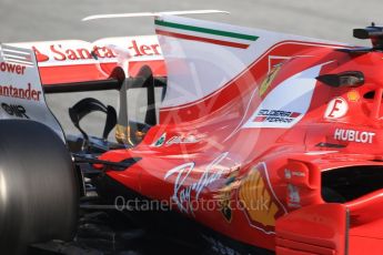World © Octane Photographic Ltd. Formula 1 - Winter Test 2. Sebastian Vettel - Scuderia Ferrari SF70H. Circuit de Barcelona-Catalunya. Thursday 9th March 2017. Digital Ref:1786CB1D2798