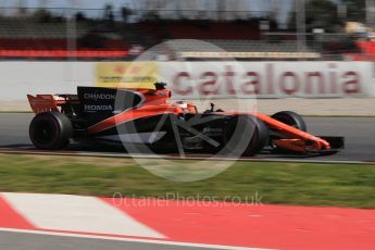 World © Octane Photographic Ltd. Formula 1 - Winter Test 2. Stoffel Vandoorne - McLaren Honda MCL32. Circuit de Barcelona-Catalunya. Thursday 9th March 2017. Digital Ref: 1786CB1D2938
