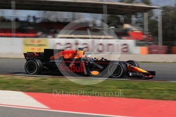 World © Octane Photographic Ltd. Formula 1 - Winter Test 2. Daniel Ricciardo - Red Bull Racing RB13. Circuit de Barcelona-Catalunya. Thursday 9th March 2017. Digital Ref: 1786CB1D2942