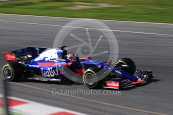 World © Octane Photographic Ltd. Formula 1 - Winter Test 2. Daniil Kvyat - Scuderia Toro Rosso STR12. Circuit de Barcelona-Catalunya. Thursday 9th March 2017. Digital Ref:1786CB1D2957