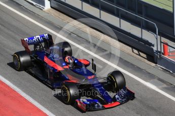World © Octane Photographic Ltd. Formula 1 - Winter Test 2. Daniil Kvyat - Scuderia Toro Rosso STR12. Circuit de Barcelona-Catalunya. Thursday 9th March 2017. Digital Ref:1786CB1D3050