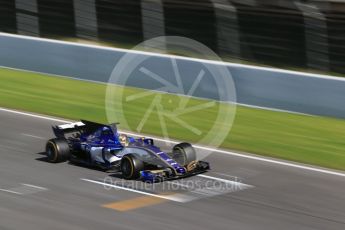 World © Octane Photographic Ltd. Formula 1 - Winter Test 2. Pascal Wehrlein – Sauber F1 Team C36. Circuit de Barcelona-Catalunya. Thursday 9th March 2017. Digital Ref:1786CB1D3078