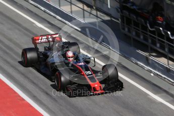 World © Octane Photographic Ltd. Formula 1 - Winter Test 2. Kevin Magnussen - Haas F1 Team VF-17. Circuit de Barcelona-Catalunya. Thursday 9th March 2017. Digital Ref:1786CB1D3110