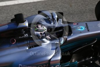 World © Octane Photographic Ltd. Formula 1 - Winter Test 2. Valtteri Bottas - Mercedes AMG Petronas F1 W08 EQ Energy+. Circuit de Barcelona-Catalunya. Thursday 9th March 2017. Digital Ref:1786CB1D3142