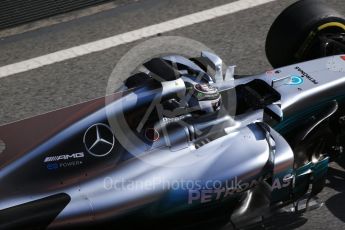 World © Octane Photographic Ltd. Formula 1 - Winter Test 2. Valtteri Bottas - Mercedes AMG Petronas F1 W08 EQ Energy+. Circuit de Barcelona-Catalunya. Thursday 9th March 2017. Digital Ref:1786CB1D3147