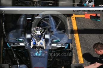 World © Octane Photographic Ltd. Formula 1 - Winter Test 2. Valtteri Bottas - Mercedes AMG Petronas F1 W08 EQ Energy+. Circuit de Barcelona-Catalunya. Thursday 9th March 2017. Digital Ref:1786CB1D3199