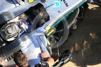 World © Octane Photographic Ltd. Formula 1 - Winter Test 2. Valtteri Bottas - Mercedes AMG Petronas F1 W08 EQ Energy+. Circuit de Barcelona-Catalunya. Thursday 9th March 2017. Digital Ref:1786CB1D3242