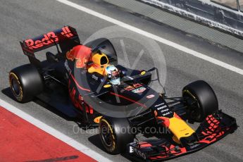 World © Octane Photographic Ltd. Formula 1 - Winter Test 2. Daniel Ricciardo - Red Bull Racing RB13. Circuit de Barcelona-Catalunya. Thursday 9th March 2017. Digital Ref:1786CB1D3263