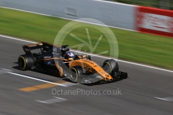 World © Octane Photographic Ltd. Formula 1 - Winter Test 2. Jolyon Palmer - Renault Sport F1 Team R.S.17. Circuit de Barcelona-Catalunya. Thursday 9th March 2017. Digital Ref:1786CB1D3334