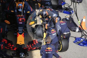 World © Octane Photographic Ltd. Formula 1 - Winter Test 2. Daniel Ricciardo - Red Bull Racing RB13. Circuit de Barcelona-Catalunya. Thursday 9th March 2017. Digital Ref:1786CB1D3364