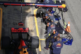 World © Octane Photographic Ltd. Formula 1 - Winter Test 2. Daniel Ricciardo - Red Bull Racing RB13. Circuit de Barcelona-Catalunya. Thursday 9th March 2017. Digital Ref:1786CB1D3389