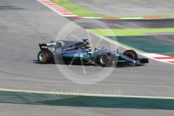 World © Octane Photographic Ltd. Formula 1 - Winter Test 2. Lewis Hamilton - Mercedes AMG Petronas F1 W08 EQ Energy+. Circuit de Barcelona-Catalunya. Thursday 9th March 2017. Digital Ref: 1786CB1D6399