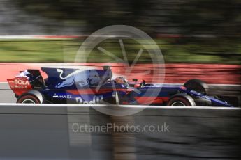 World © Octane Photographic Ltd. Formula 1 - Winter Test 2. Daniil Kvyat - Scuderia Toro Rosso STR12. Circuit de Barcelona-Catalunya. Thursday 9th March 2017. Digital Ref: 1786CB1D6412