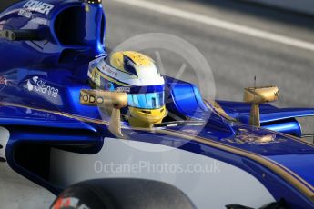 World © Octane Photographic Ltd. Formula 1 - Winter Test 2. Marcus Ericsson – Sauber F1 Team C36. Circuit de Barcelona-Catalunya. Thursday 9th March 2017. Digital Ref: 1786CB1D6497