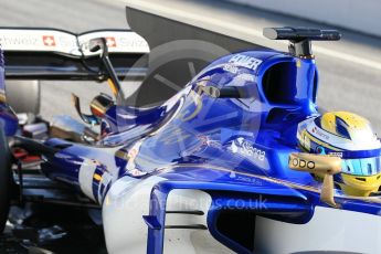 World © Octane Photographic Ltd. Formula 1 - Winter Test 2. Marcus Ericsson – Sauber F1 Team C36. Circuit de Barcelona-Catalunya. Thursday 9th March 2017. Digital Ref: 1786CB1D6504