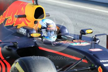 World © Octane Photographic Ltd. Formula 1 - Winter Test 2. Daniel Ricciardo - Red Bull Racing RB13. Circuit de Barcelona-Catalunya. Thursday 9th March 2017. Digital Ref: 1786CB1D6515