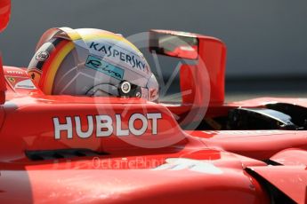 World © Octane Photographic Ltd. Formula 1 - Winter Test 2. Sebastian Vettel - Scuderia Ferrari SF70H. Circuit de Barcelona-Catalunya. Thursday 9th March 2017. Digital Ref: 1786CB1D6598